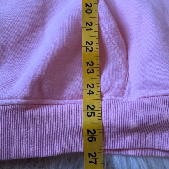 Pink Palm Puff Size L “To Live for the Hope of it All” Hoodie - Picture 11 of 11